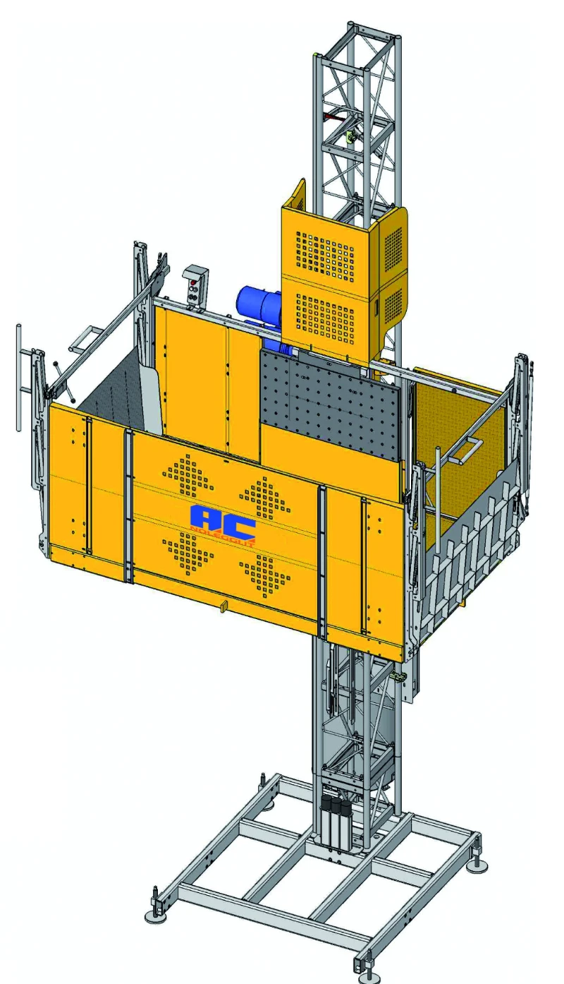 Piattaforma di trasporto montacarichi